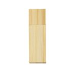 SPBrindes Corporativos - PEN DRIVE BAMBU 8 GB COM TAMPA