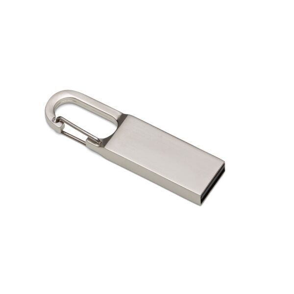 SPBrindes Corporativos - PEN DRIVE C/ MOSQUETÃO 4GB