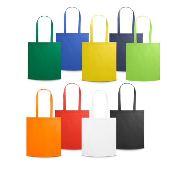 SALVADOR. Sacola em non-woven (80 g/m²) termo-selado com alças | SPBrindes Corporativos - SALVADOR. Sacola em non-woven (80 g/m²) termo-selado com alças