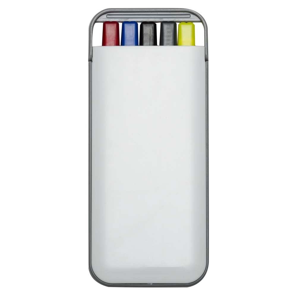 SPBrindes Corporativos - KIT 5 PEÇAS CANETA