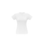 SPBrindes Corporativos - PAPAYA WOMEN WH. Camiseta feminina