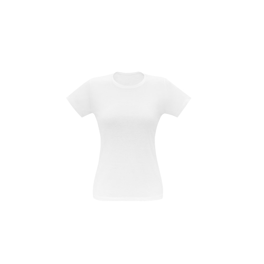 SPBrindes Corporativos - PAPAYA WOMEN WH. Camiseta feminina