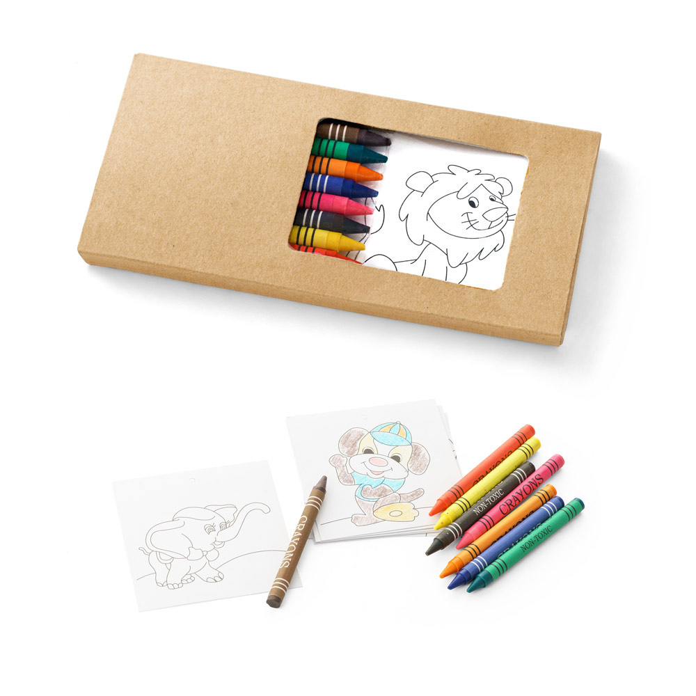 SPBrindes Corporativos - JAGUAR. Kit para pintar em caixa de cartão