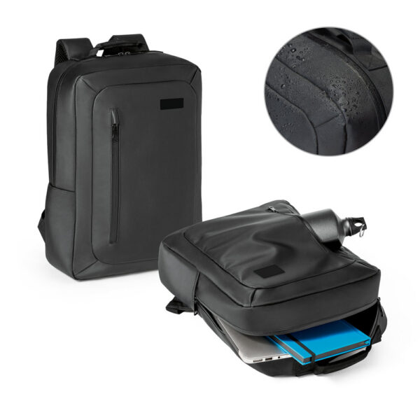 BIRMINGHAM. Mochila para notebook (15'6'') em 600D impermeável co SPBrindes Corporativos - BIRMINGHAM. Mochila para notebook (15'6'') em 600D impermeável com compartimento principal almofadad