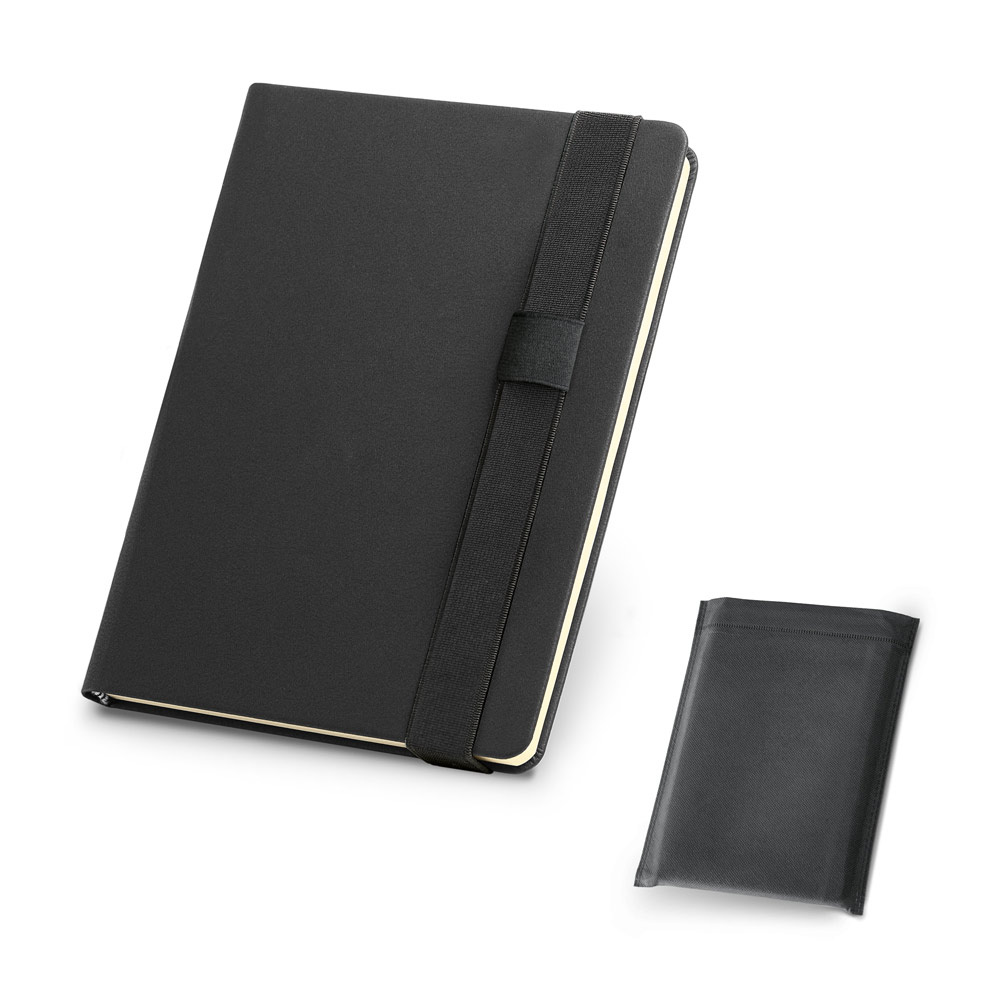 SPBrindes Corporativos - SHAKESPEARE II. Caderno A5 de capa dura em c.sintético com páginas lisas