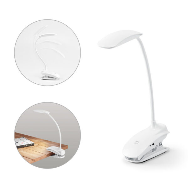 NEZBIT. Luminária de mesa portátil em ABS e com LED COB | SPBrind SPBrindes Corporativos - NEZBIT. Luminária de mesa portátil em ABS e com LED COB