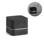 SPBrindes Corporativos - EDISON BK. Caixa de som com autonomia de 2h (300 mAh) em ABS