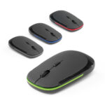 SPBrindes Corporativos - CRICK 2'4. Mouse wireless 2'4G em ABS 100% reciclado