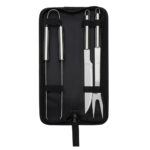 SPBrindes Corporativos - KIT CHURRASCO 3 PEÇAS