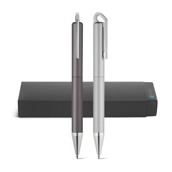 HOOK MATTE. Caneta esferográfica em bronze | SPBrindes Corporativ SPBrindes Corporativos - HOOK MATTE. Caneta esferográfica em bronze