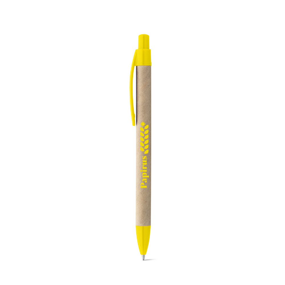 SPBrindes Corporativos - REMI. Caneta esferográfica em papel kraft
