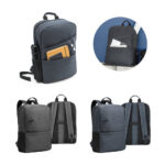 SPBrindes Corporativos - REPURPOSE BACKPACK. Mochila para notebook (15'6") em poliéster reciclado 600D de alta densidade (12