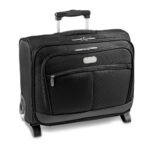SPBrindes Corporativos - MOURA. Mala de viagem para notebook (15'6") em c. sintético e 1680D com caixa rígida e 2 rodas (20 L