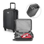SPBrindes Corporativos - VIGO. Mala de viagem executivo em ABS com interior forrado (31 L)