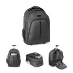 SPBrindes Corporativos - EINDHOVEN. Mochila trolley para notebook (15'6'') em 600D de alta densidade e poliéster 600D imperme