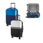 SPBrindes Corporativos - PERTH. Mala de viagem executivo em ABS e PC com interior forrado (33 L)