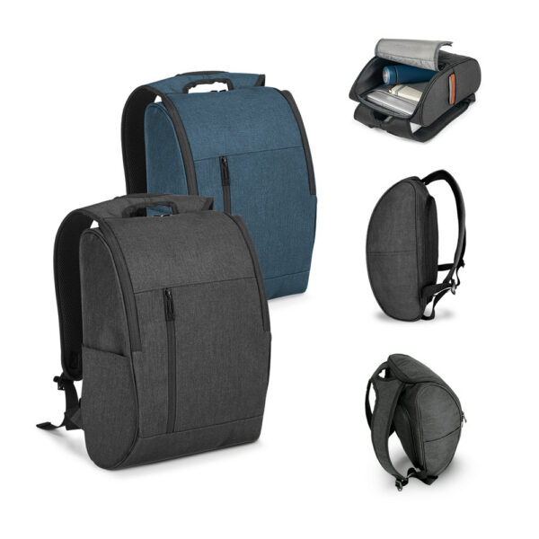 SPBrindes Corporativos - LUNAR. Mochila para notebook (15'6'') em 600D de alta densidade (14 L)