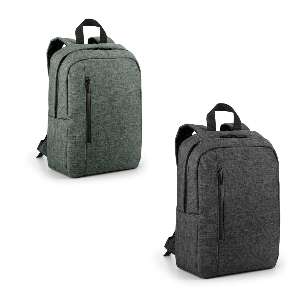 SPBrindes Corporativos - SHADES BPACK. Mochila para notebook (14'') em 600D de alta densidade com compartimento forrado (12 L