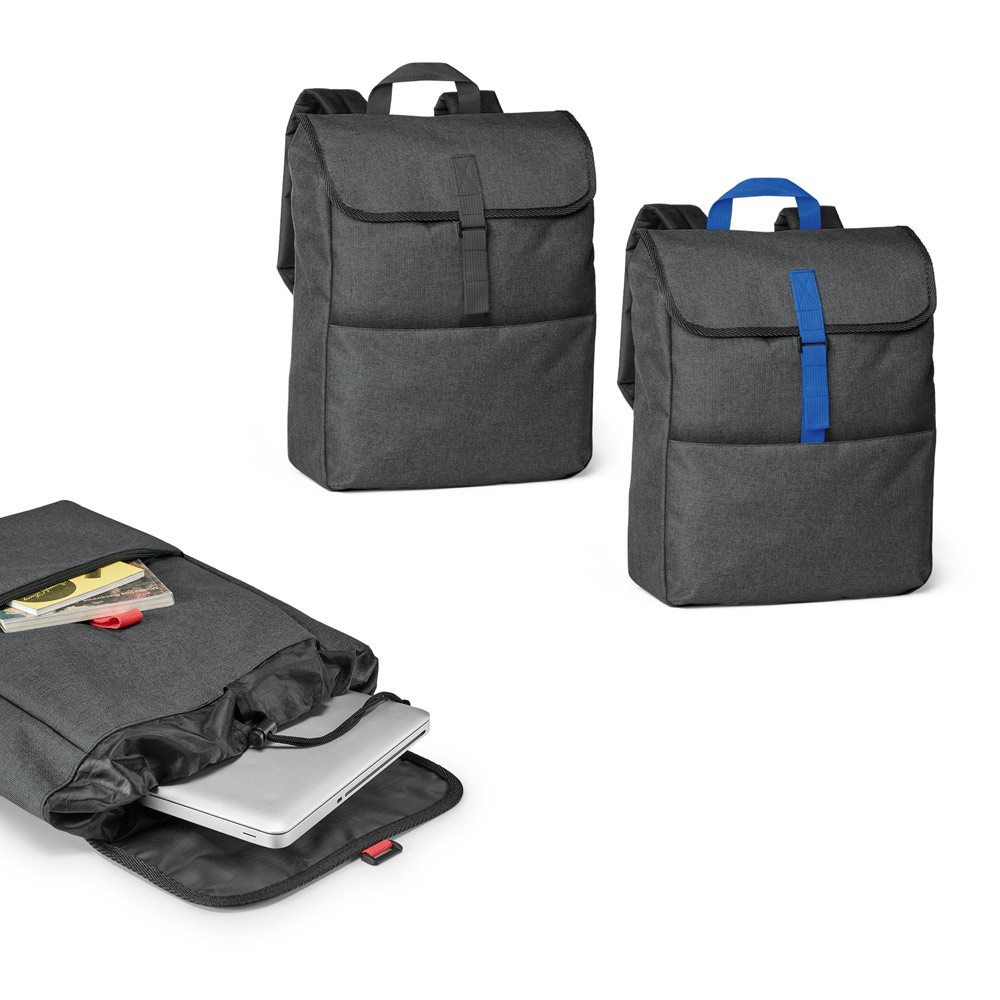 SPBrindes Corporativos - BREMEN. Mochila para notebook 15'6'' em 600D de alta densidade