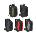 SPBrindes Corporativos - LIMA. Mochila em 600D com detalhes em ripstop colorido (16 L)
