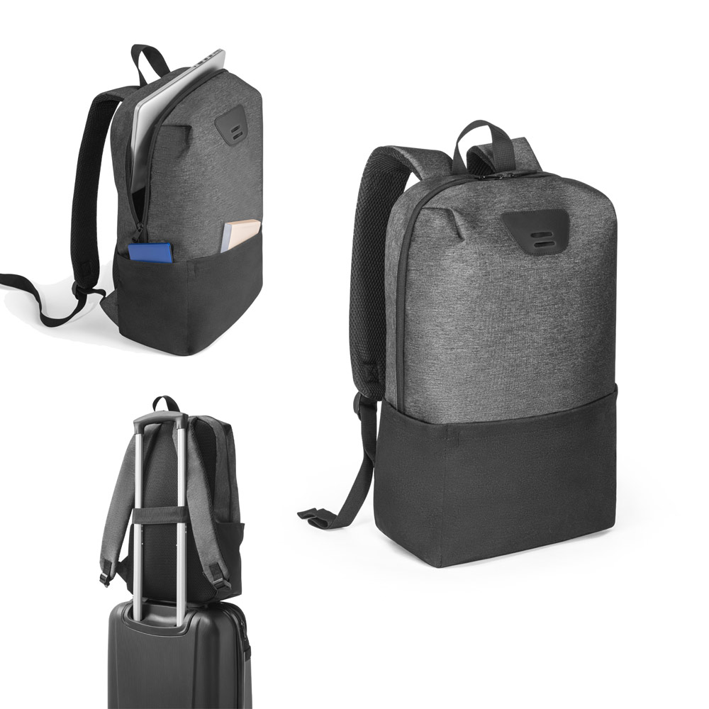 SPBrindes Corporativos - DOUALA. Mochila para notebook (15'6") em 300D 2Tone de alta densidade 2Tone em nylon (17 L)