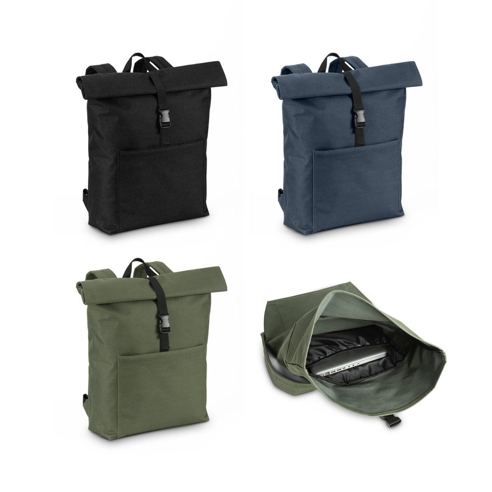 SPBrindes Corporativos - ATENAS. Mochila para notebook (17'3") em 600D (21 L)
