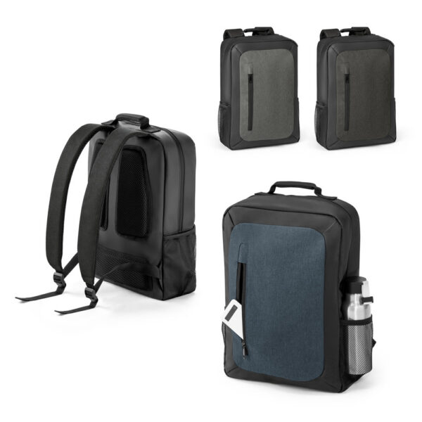 SPBrindes Corporativos - BANGKOK. Mochila para notebook (15'6'') em 600D de alta densidade e 600D com revestimento resistente