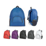 SPBrindes Corporativos - GAUTENG. Mochila dobrável em 210D ripstop (11 L)