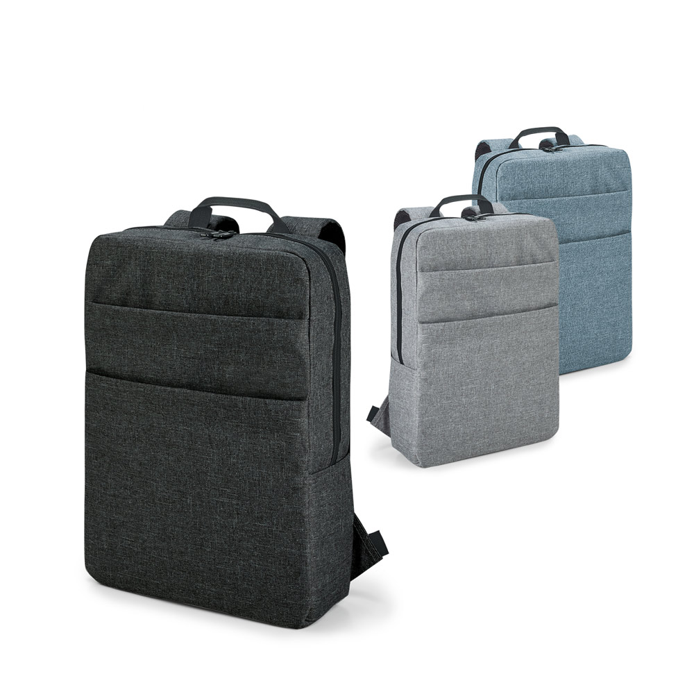 SPBrindes Corporativos - GRAPHS BPACK. Mochila para notebook (15'6'') em 600D de alta densidade com interior forrado e almofa