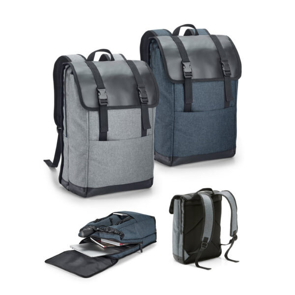 SPBrindes Corporativos - TRAVELLER. Mochila para notebook (17'') em 600D de alta densidade e tarpaulin (16 L)