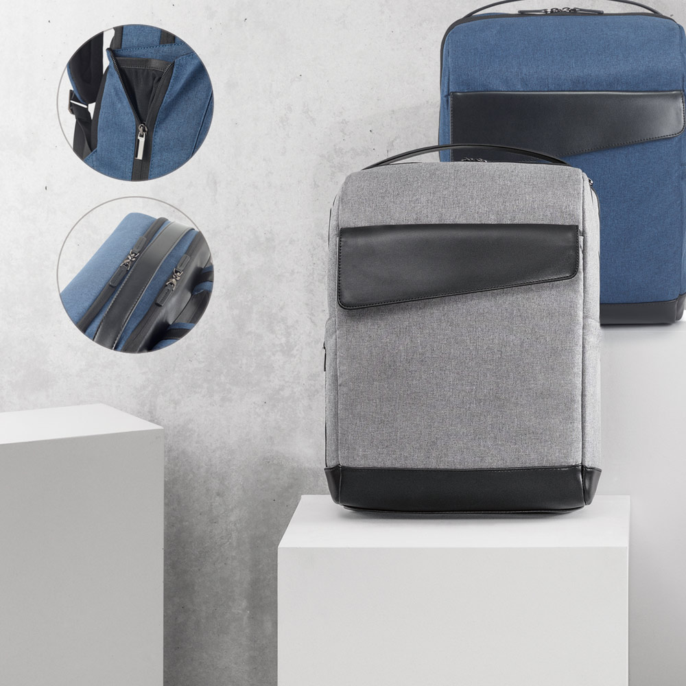 SPBrindes Corporativos - MOTION BACKPACK. Mochila em 600D e c.sintético