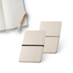 SPBrindes Corporativos - NERVAL. Caderno A5 de capa dura em linho (230 g/m²)