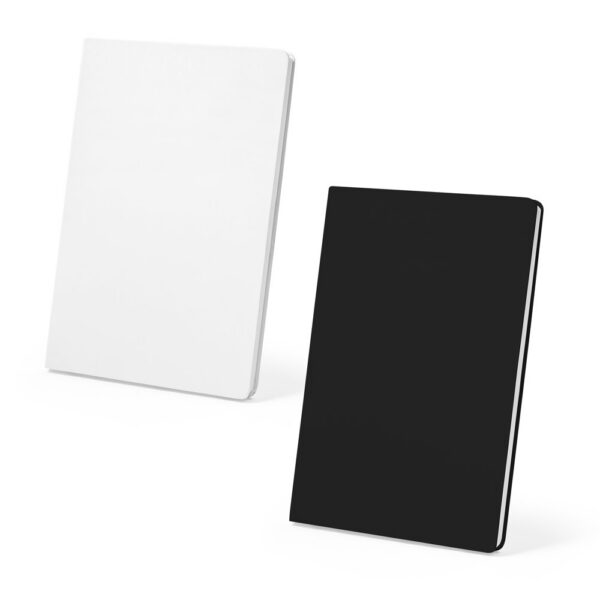 SPBrindes Corporativos - CRANE. Caderno A5 resistente à água em papel pedra (120g/m²)