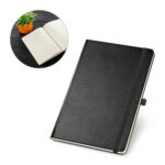 SPBrindes Corporativos - CARRE. Caderno A5 de capa dura em PVC