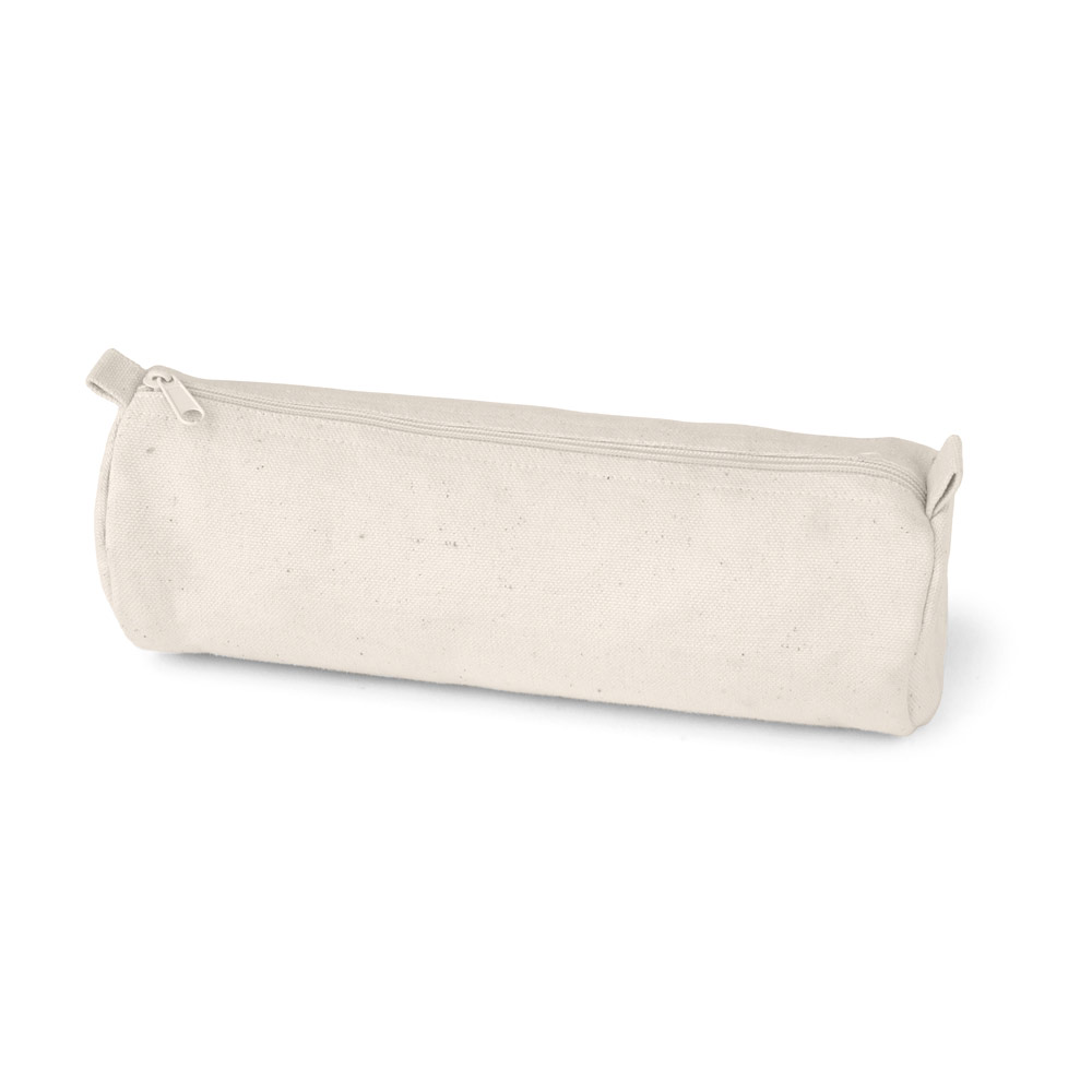 SPBrindes Corporativos - SCHOOLI. Estojo para lápis em 100% algodão canvas (290 g/m²)
