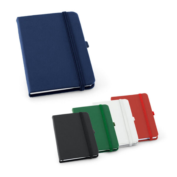 GRIMM. Caderno A6 de capa dura em c.sintético com páginas pautada SPBrindes Corporativos - GRIMM. Caderno A6 de capa dura em c.sintético com páginas pautadas
