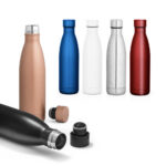 SPBrindes Corporativos - BUFFON. Garrafa térmica em aço inox de parede dupla isolada a vácuo (500 mL)