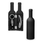SPBrindes Corporativos - VINET. Conjunto para vinho com três componentes em metal