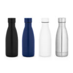 SPBrindes Corporativos - RE-BUFFON S. Garrafa térmica em aço inox 90% reciclado de parede dupla isolada a vácuo