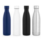 SPBrindes Corporativos - RE-BUFFON L. Garrafa térmica em aço inox 90% reciclado de parede dupla isolada a vácuo