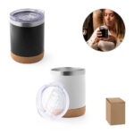 SPBrindes Corporativos - SOLBERG TUMBLER. Copo de viagem térmico em aço inox