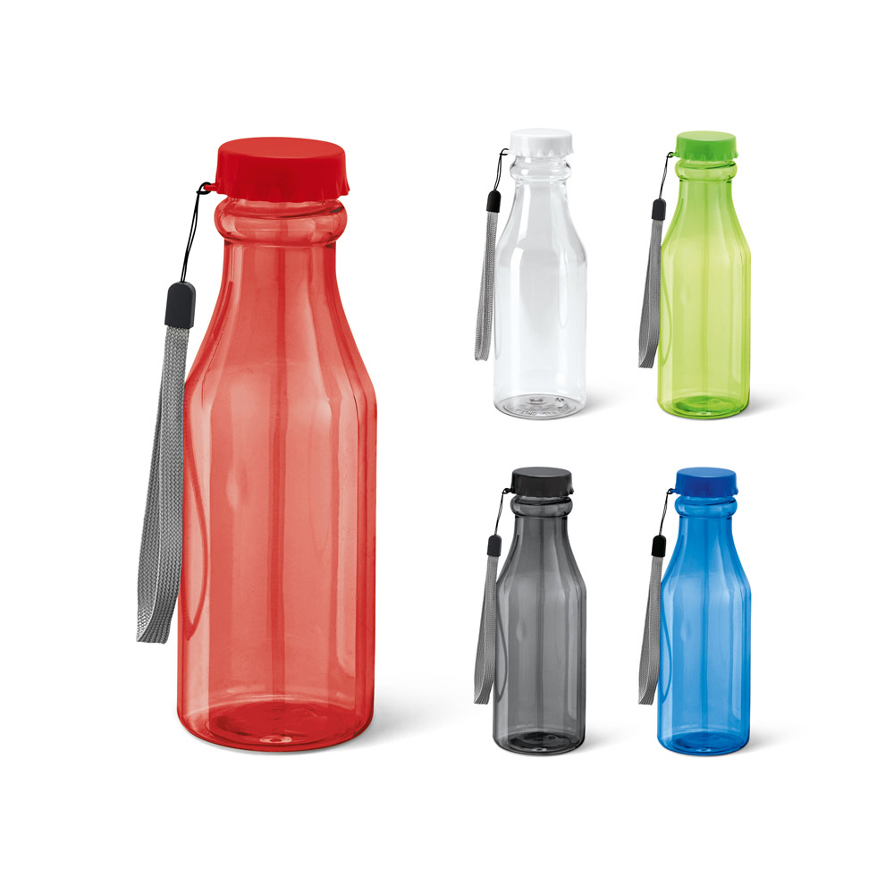 SPBrindes Corporativos - LAUNAY. Squeeze em AS e tampa em PP com alça (510 mL)