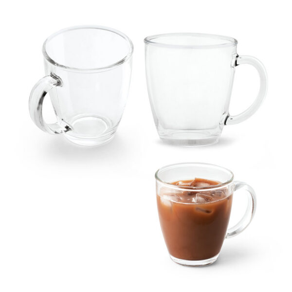 SPBrindes Corporativos - LUNKINA. Caneca em vidro (390 mL)