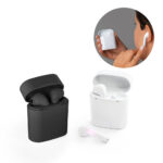 SPBrindes Corporativos - KLEBS. Fone de ouvido wireless com autonomia de 1h50 em ABS