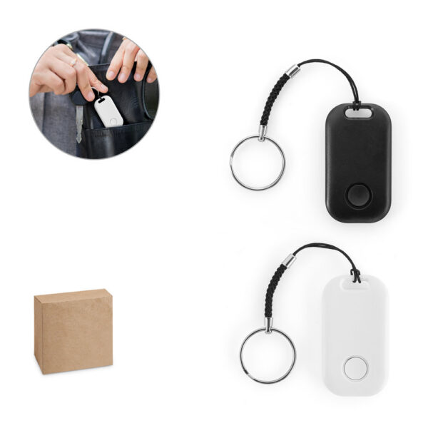 DAMY. Localizador sem fios com design compacto e leve em ABS | SP SPBrindes Corporativos - DAMY. Localizador sem fios com design compacto e leve em ABS