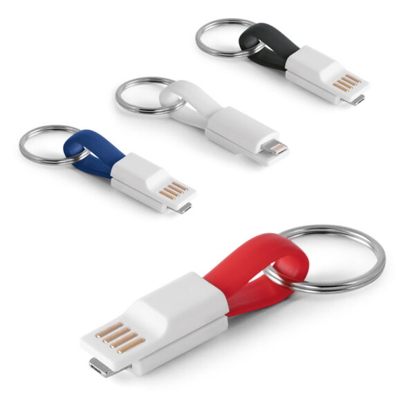RIEMANN. Cabo USB com conector 2 em 1 | SPBrindes Corporativos SPBrindes Corporativos - RIEMANN. Cabo USB com conector 2 em 1