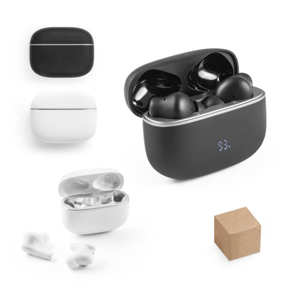 CAUBY. Fones de ouvido wireless com ANC e autonomia de 7h SPBrindes Corporativos - CAUBY. Fones de ouvido wireless com ANC e autonomia de 7h
