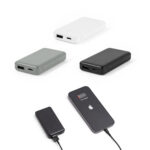 SPBrindes Corporativos - SHERYL. Bateria portátil em ABS 100% reciclado (4'000 mAh)