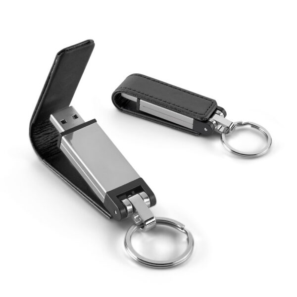SPBrindes Corporativos - WEINBERG 16GB. Pen drive em c. sintético 16GB