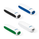 SPBrindes Corporativos - BOOLE 1'5. Bateria portátil em ABS (1'500 mAh)